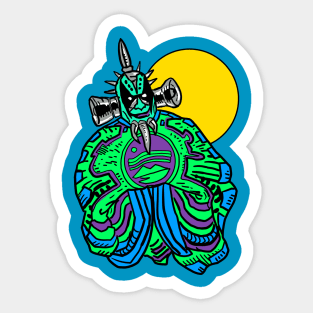 metal munk Sticker